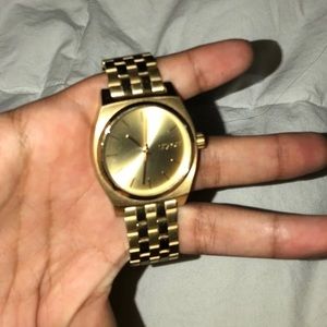 Nixon gold watch